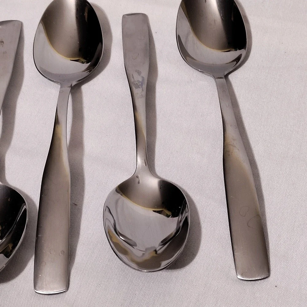 Cambridge Madison Stainless Steel Flatware Spoons Set of 7
